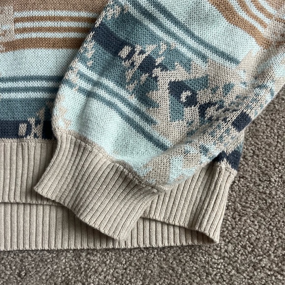 PENDELTON Women’s Southwestern Sweater Tribal Print Sweater - Size Large - Picture 5 of 8